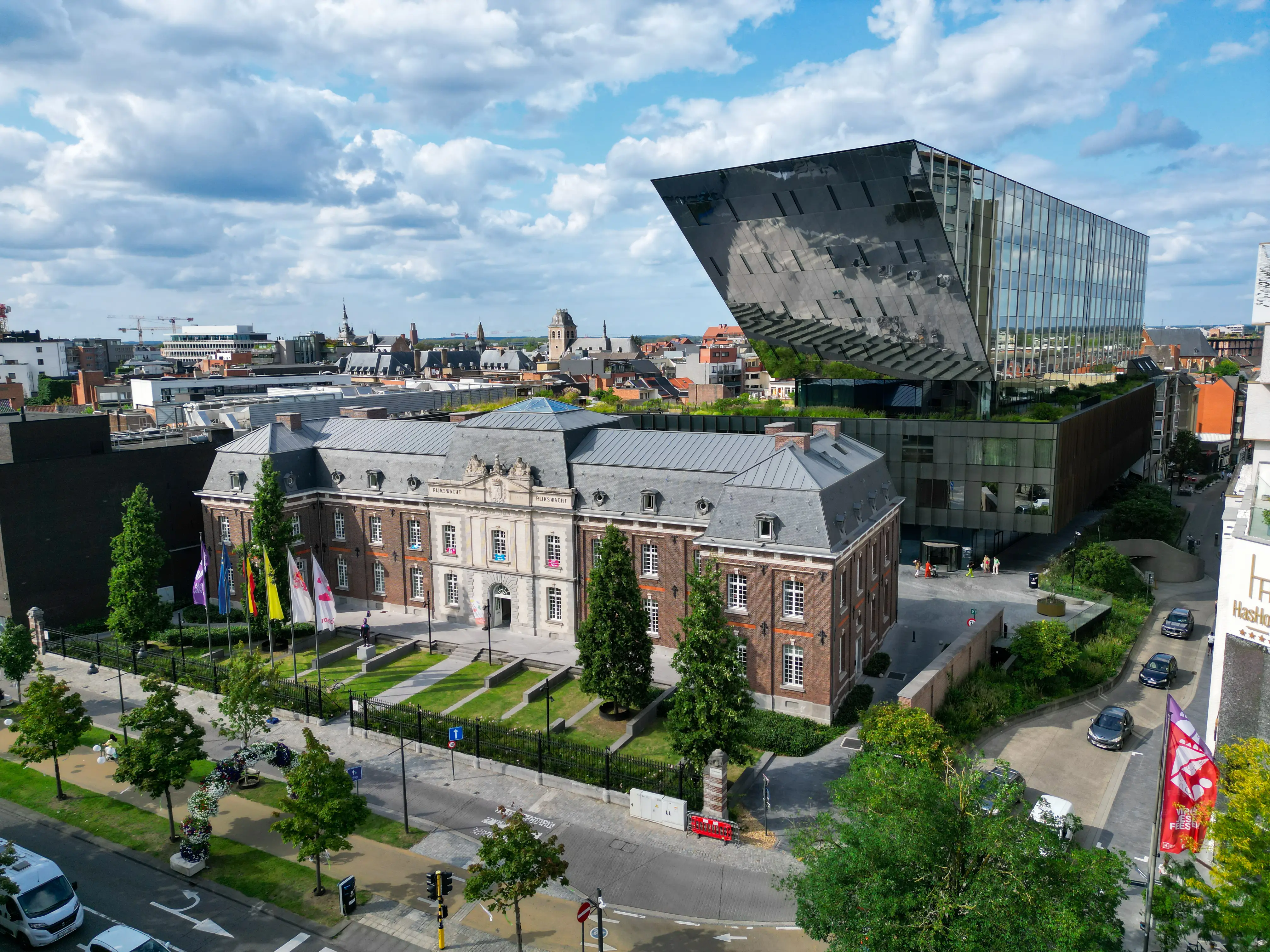 Het stadhuis van Hasselt