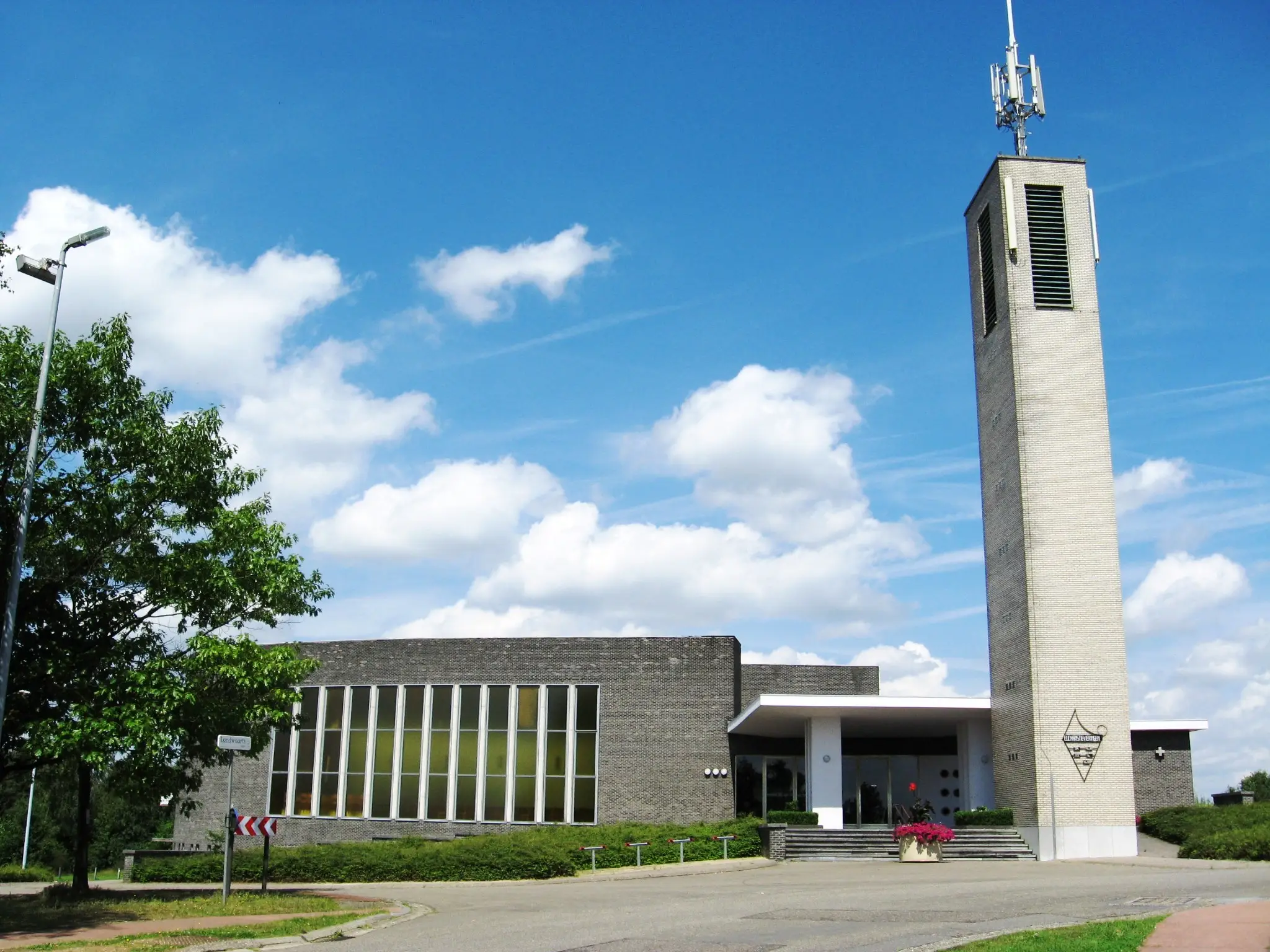 Sint-Jan Baptist de la Salle church in Boxberg, Genk